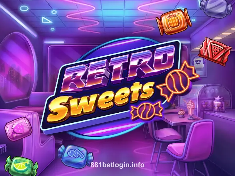 Imagem do jogo Retro Sweets no 881bet